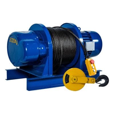 Кабели Лебедка электрическая KCD 1500/3000 кг, 100/50 м, 380В EURO-LIFT